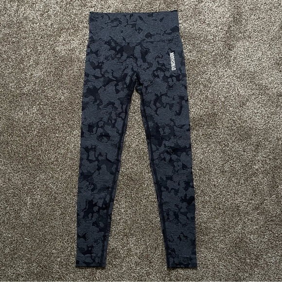 Gymshark Cropped Leggings Camo Seamless - Picture 2 of 3
